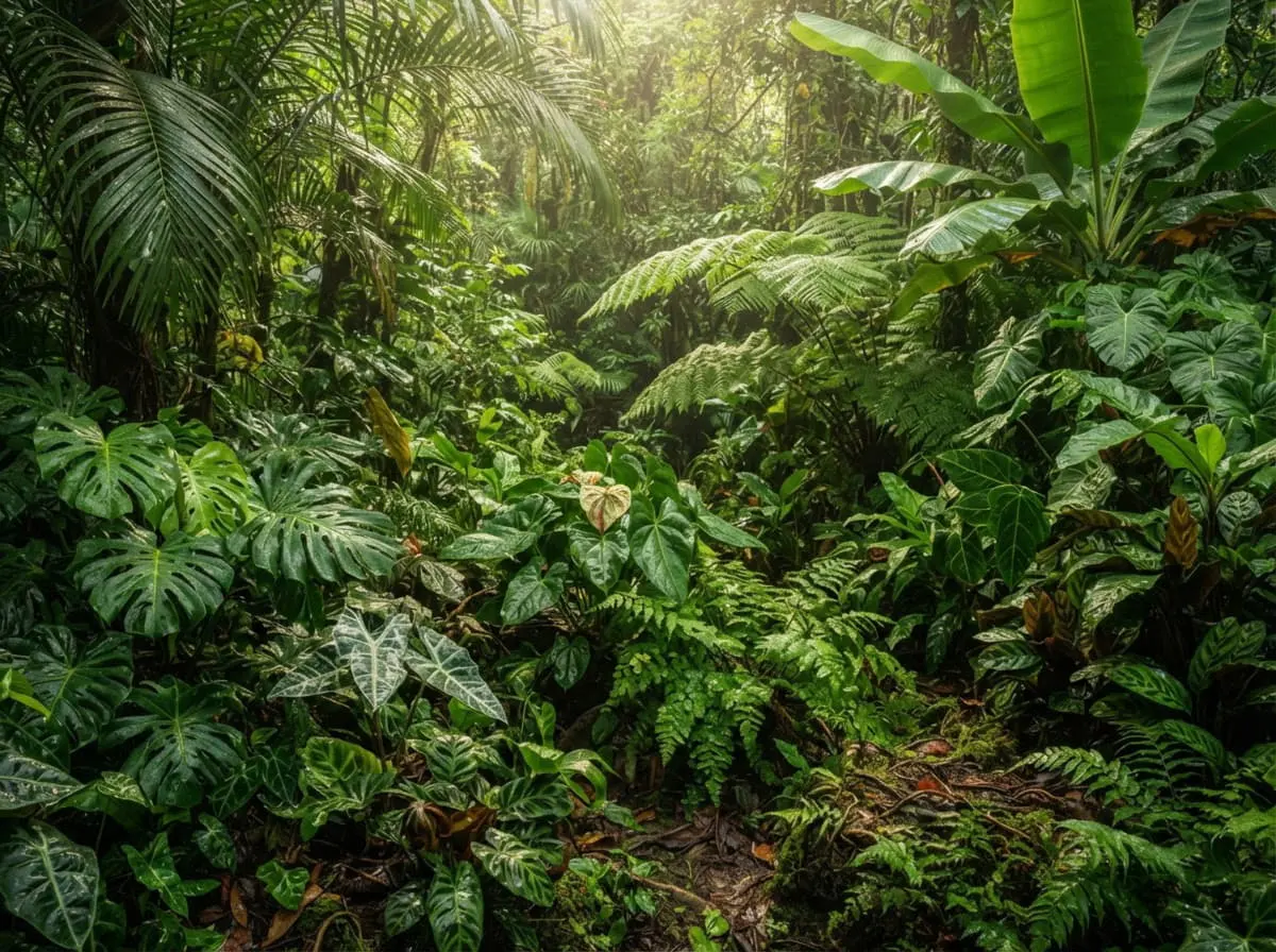 BioMedic Africa : végétation tropicale luxuriante, une nature riche en aliments d’origine végétale
