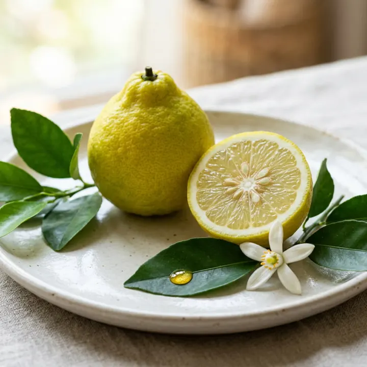 Bergamot citrus fruit