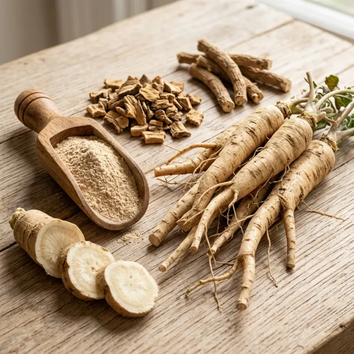 Calming herbal ingredients for sleep support