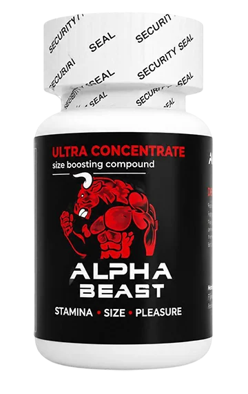Alpha Beast supplement bottle
