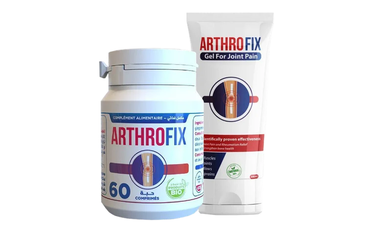 ArthroFix, coffret de 60 gélules et gel en tube pour les articulations
