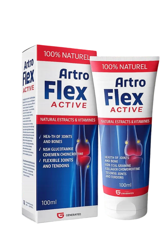 Artro Flex Active, crème pour les articulations, tube de 100 ml et étui