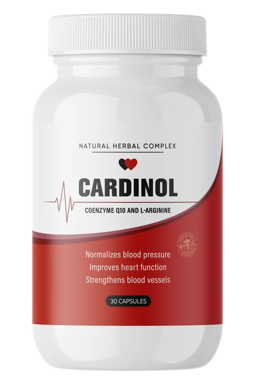 Cardinol capsules bottle