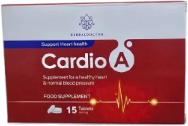 Cardio A heart-support food supplement pack