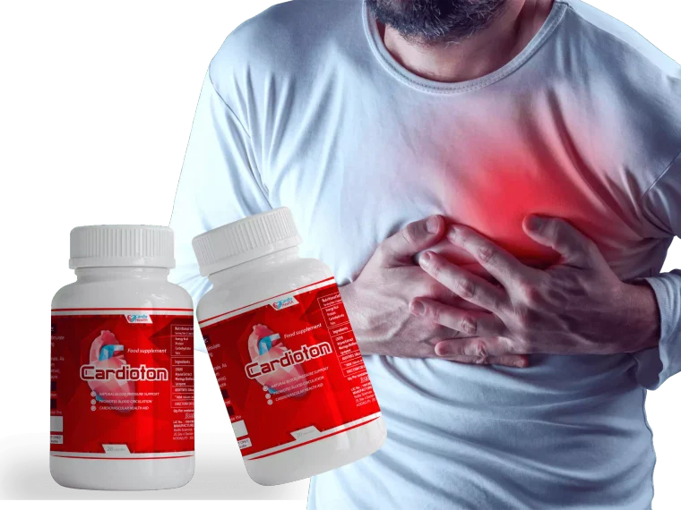 Cardioton caps supplement bottle
