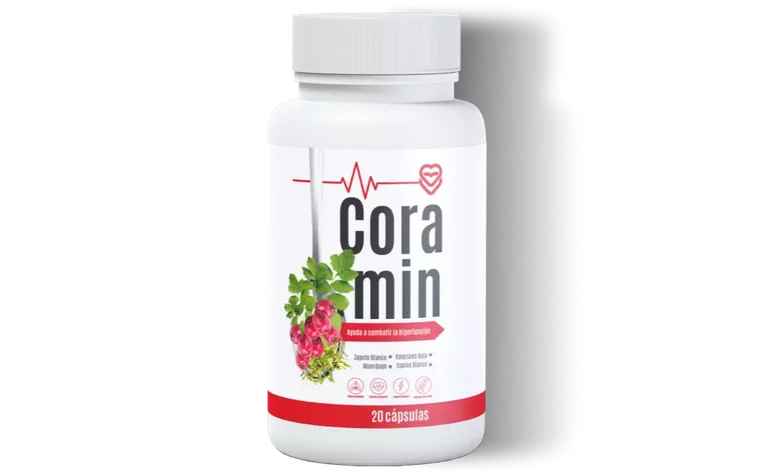 Coramin, complément alimentaire en gélules pour le cœur, boîte