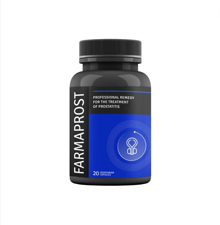Farmaprost, gélules pour le confort urinaire masculin, boîte de 20