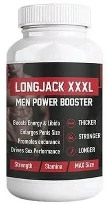 Longjack XXXL men’s power booster capsules bottle