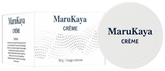 Pot de crème MaruKaya 50 g pour le confort du dos et des genoux