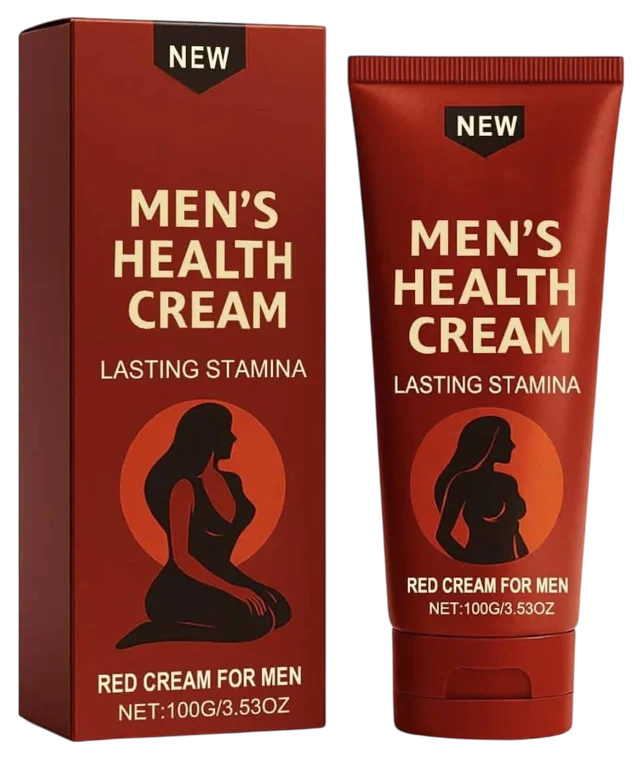 Men’s Health Cream, emballage