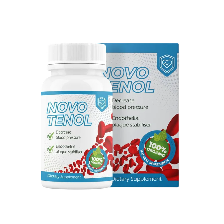 Novo Tenol, gélules pour le bien-être cardiovasculaire, boîte