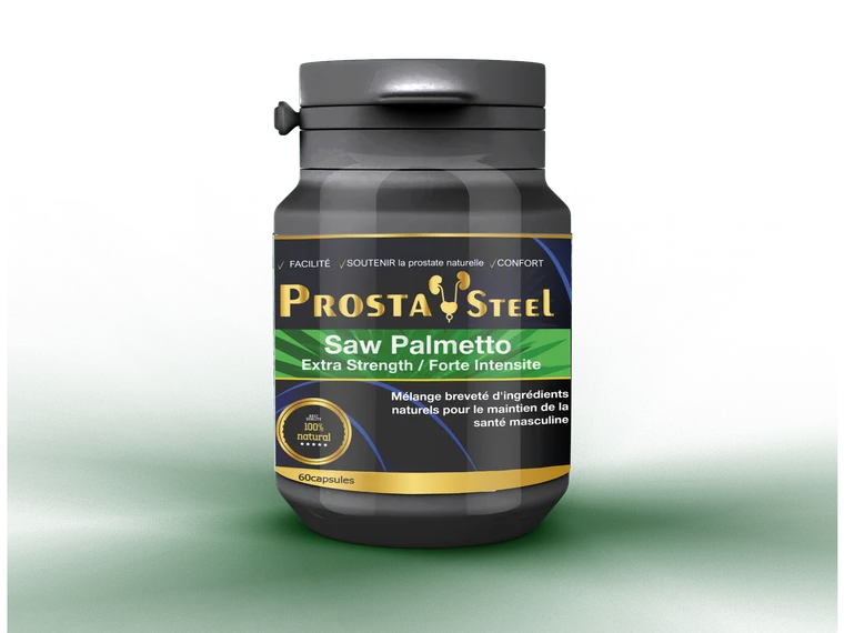 ProstaSteel, complément alimentaire pour homme en gélules au saw palmetto