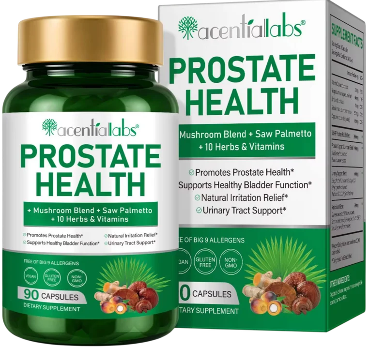 Prostate Health, gélules pour la prostate, flacon de 90
