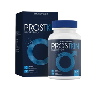 Prostkin prostate supplement bottle and carton