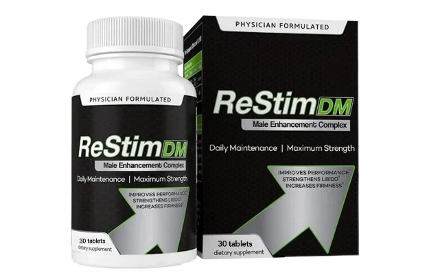 ReStimDM, complément alimentaire pour homme en comprimés, boîte de 30