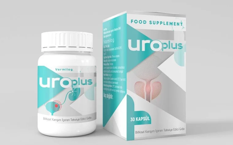 UROplus, gélules pour le confort urinaire masculin, flacon et boîte de 30 gélules