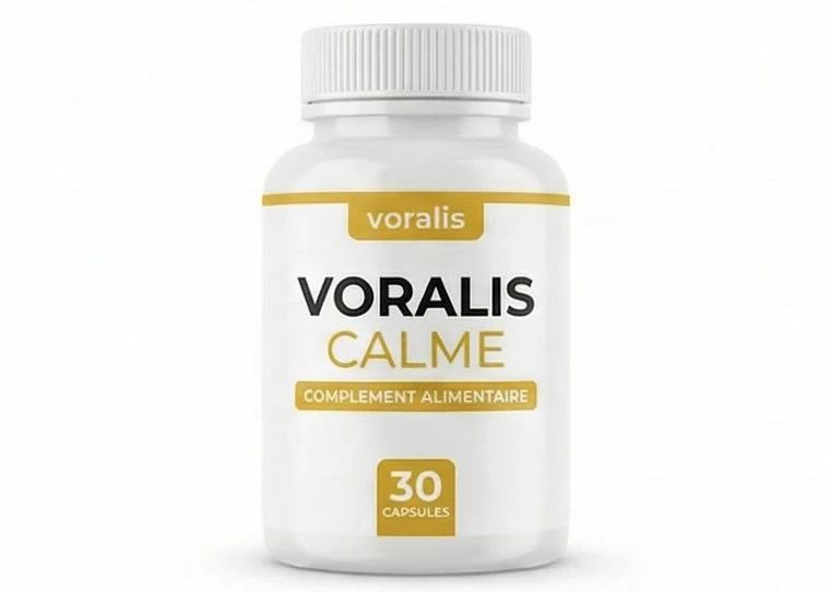 Voralis Calme, complément alimentaire pour le cœur et la circulation, flacon de 30 gélules