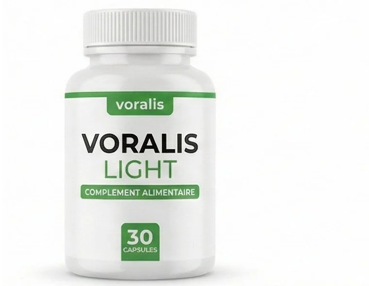 Voralis Light, complément alimentaire minceur, flacon de 30 gélules